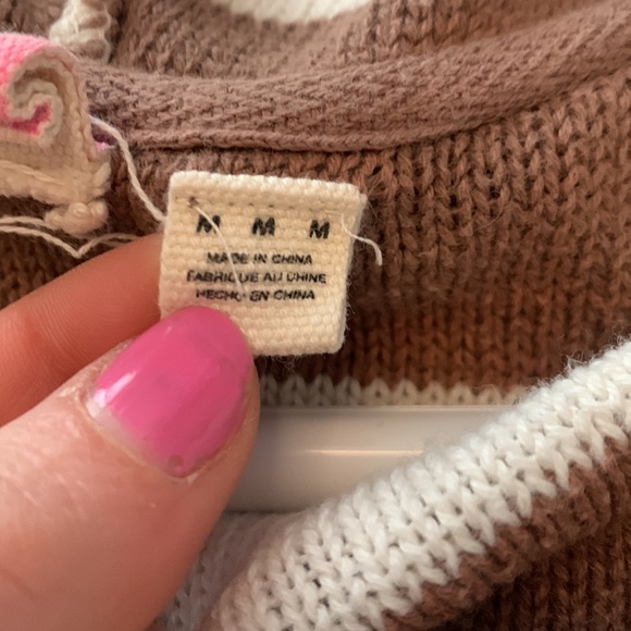 Roxy stripes long open front sweater - Picture 4 of 5